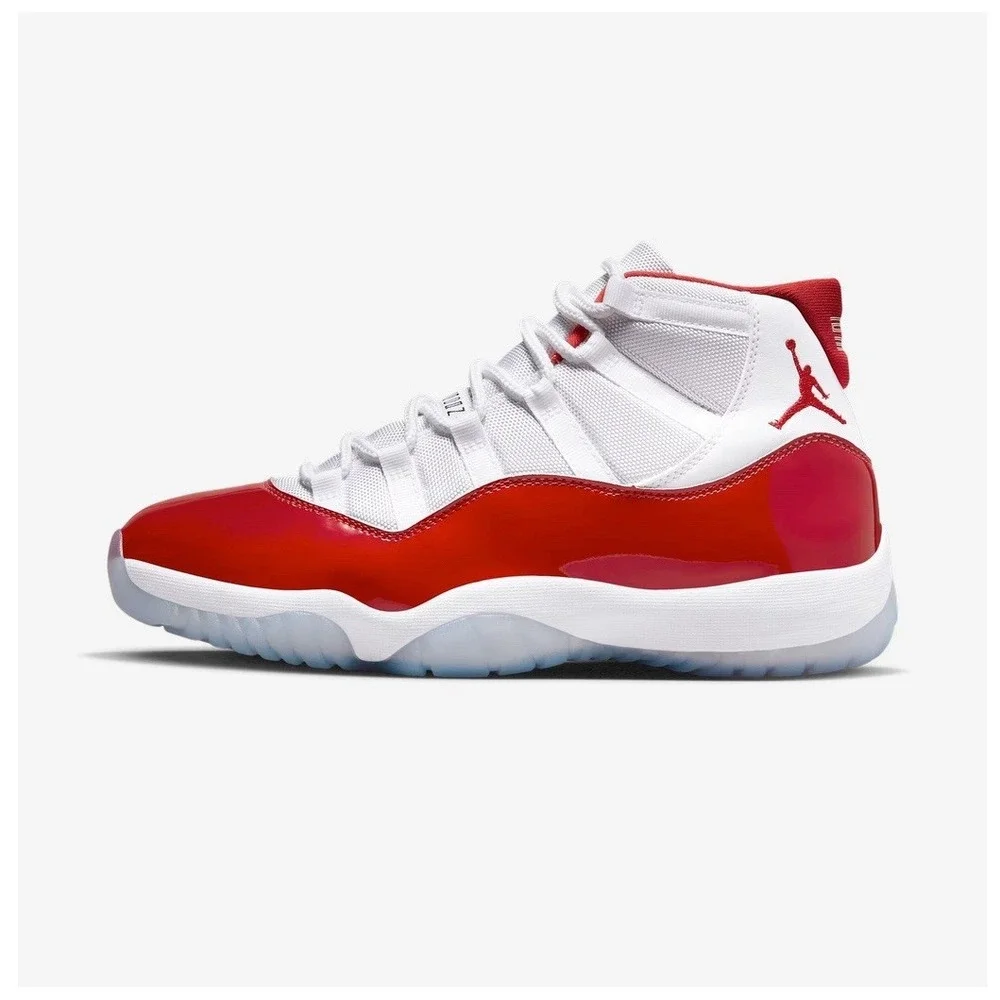 Air Jordan 11 Cherry Retro High SZ 11 Men Red White  2022 CT8012-116 PreOwned